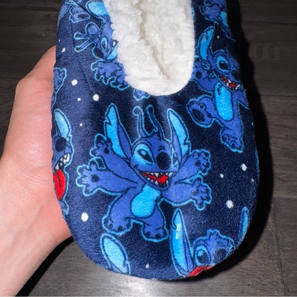 Disney Blue Stitch Slippers - Picture 3 of 5
